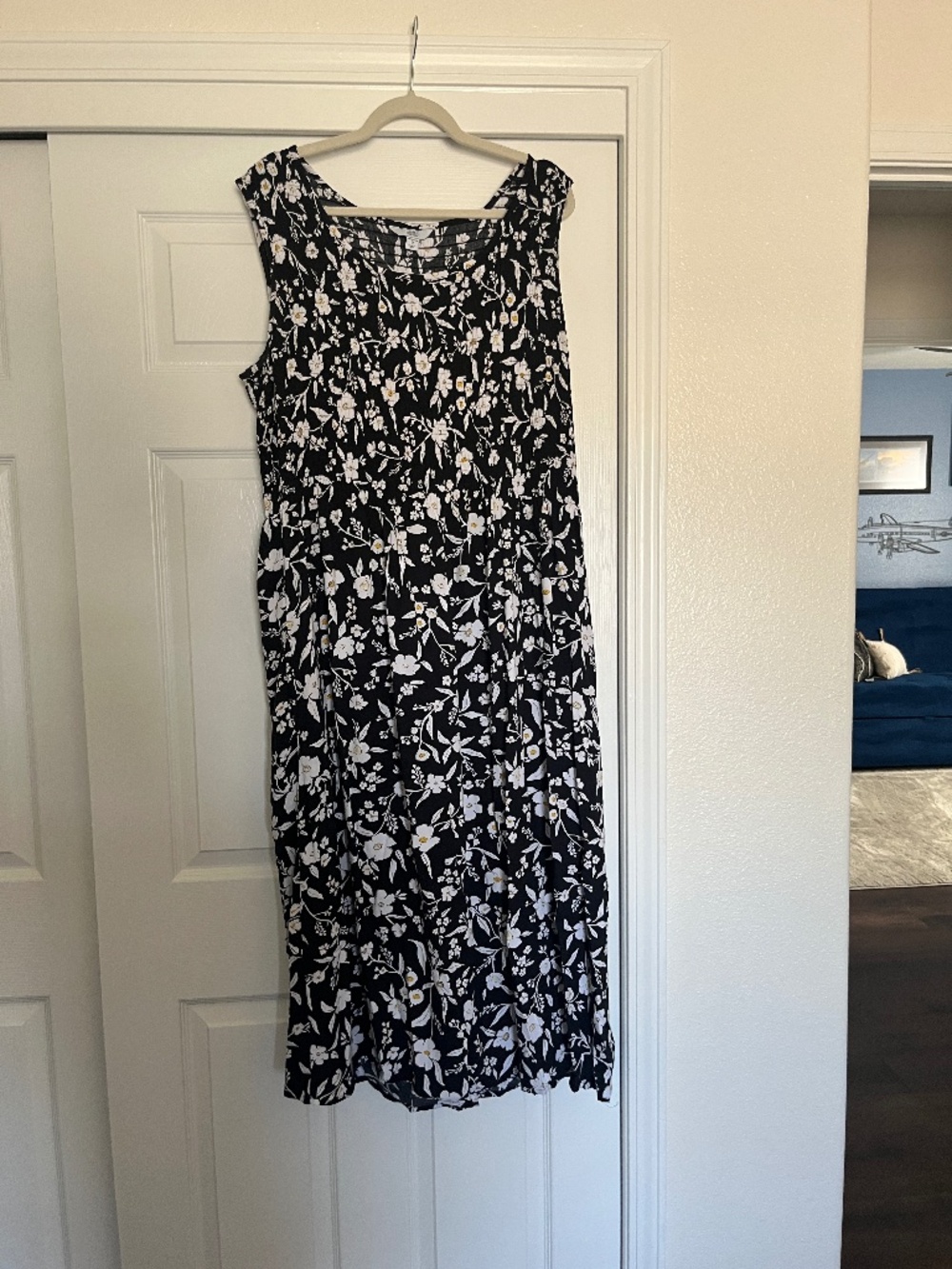 Plus Size Croft & Barrow Smocked Midi Dress